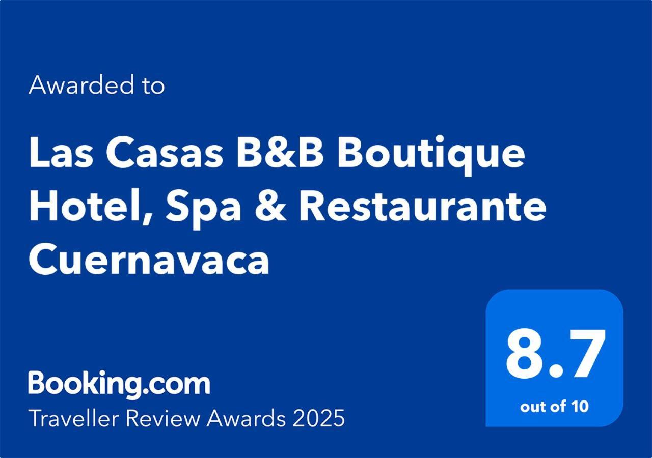 Las Casas B&B Boutique Hotel, Spa & Restaurante Cuernavaca Eksteriør bilde